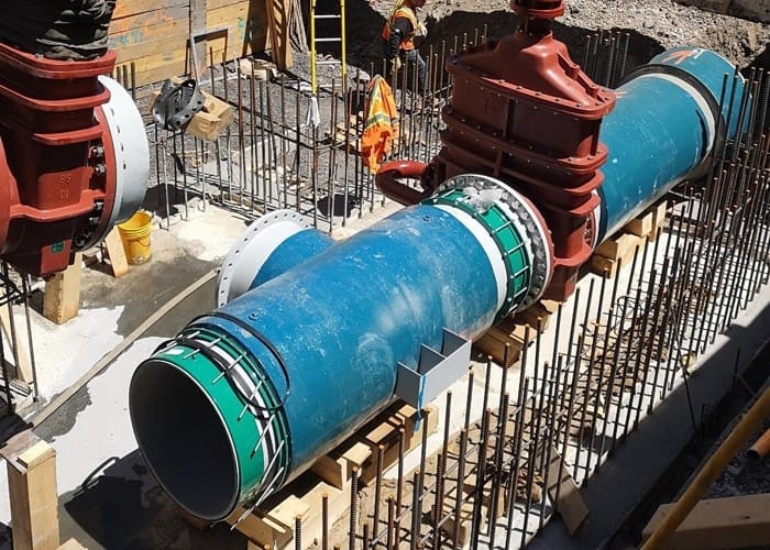 Réhabilitation de la conduite d'eau 750 mm — Boulevard de Maisonneuve et voie cyclable